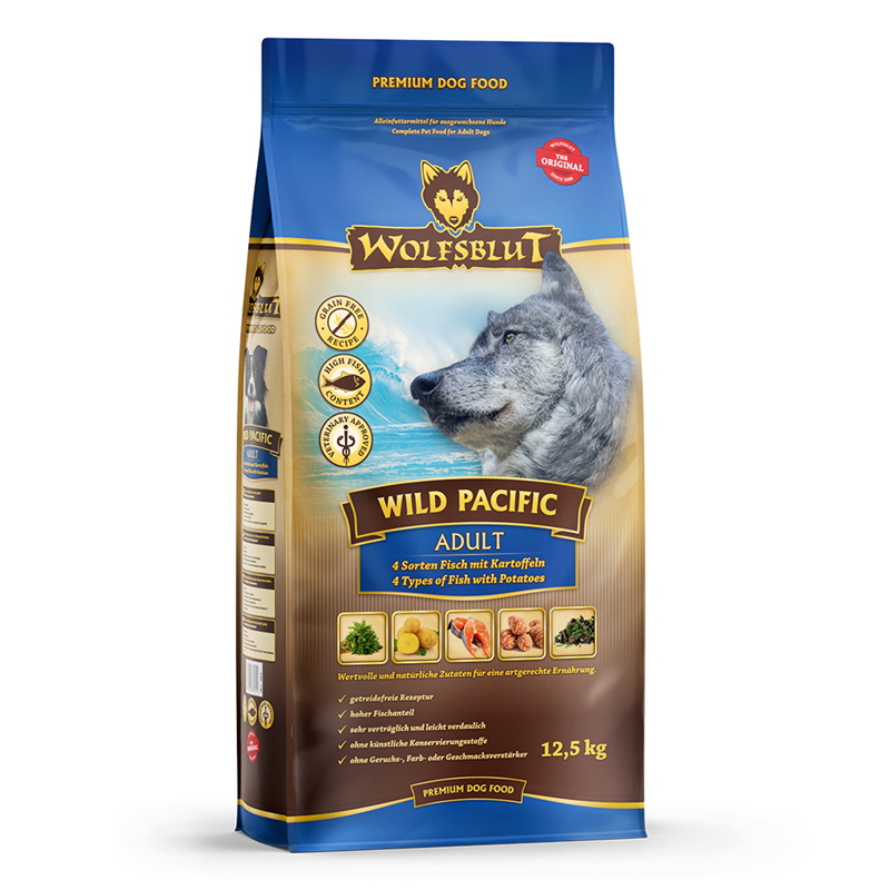 Wolfsblut Hunde Trockenfutter Wild Pacific Seefisch & Kartoffel | zookauf  Online Shop
