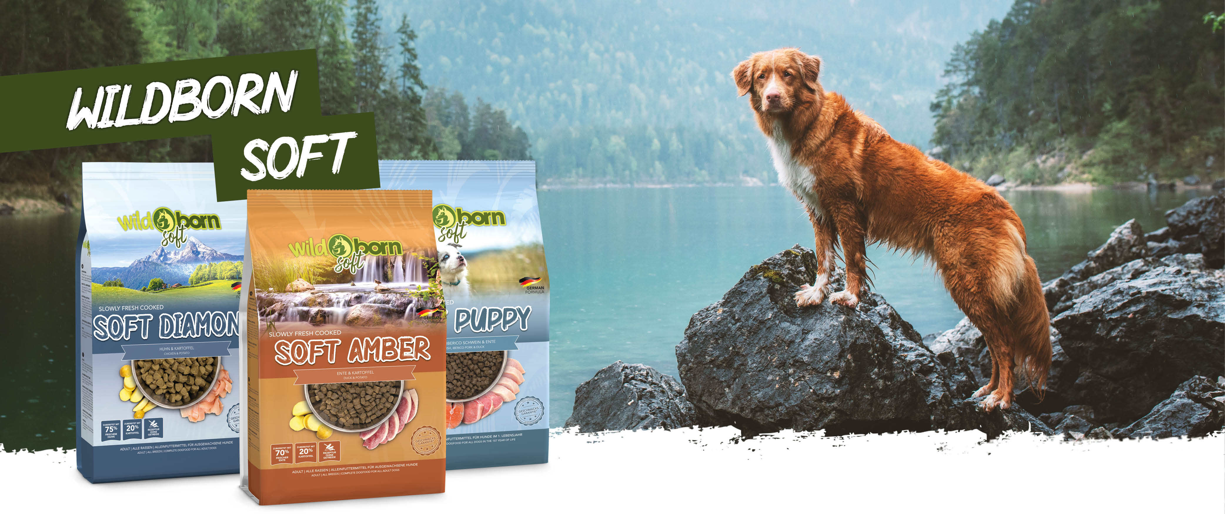 Wildborn  Premium Hundefutter mit hohem Fleischanteil