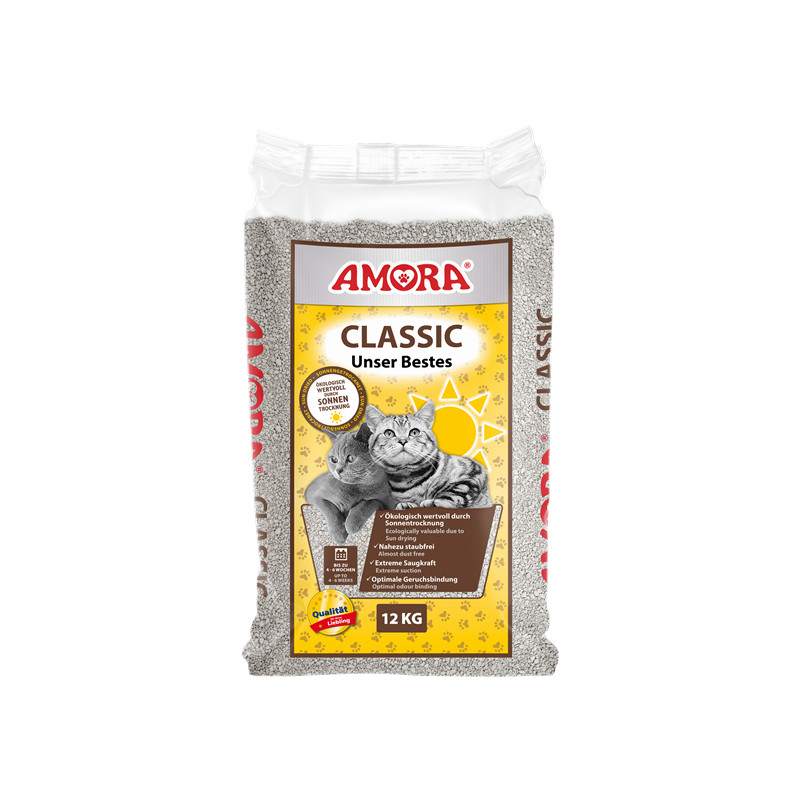 AMORA Katzenstreu Classic unser Bestes | zookauf Online Shop