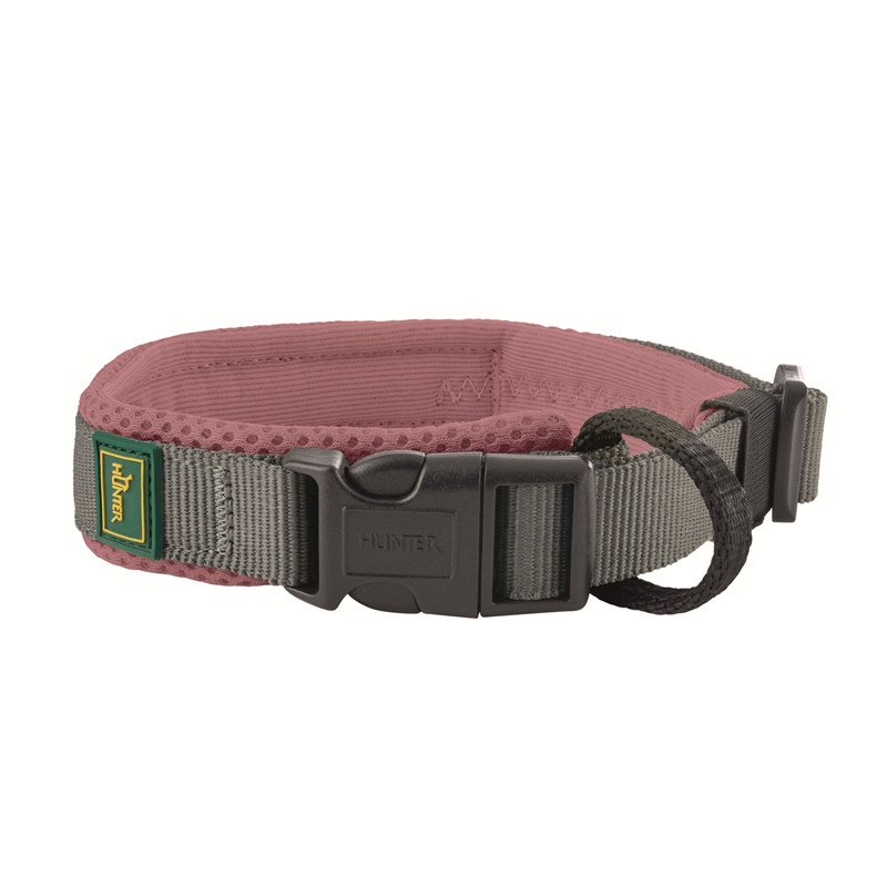 Hunter Halsband Maldon altrosa/grau | zookauf Online Shop