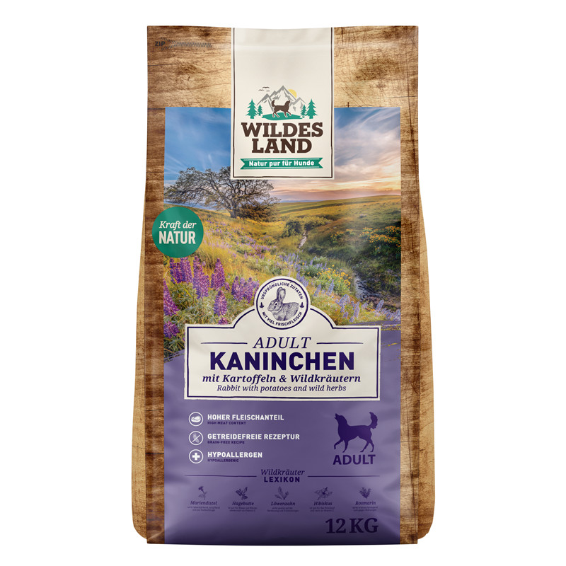 Wildes Land Kaninchen mit Kartoffeln | zookauf Online Shop